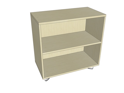  文件柜 办公家具su模型 