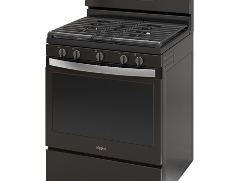  惠而浦燃气灶 WFG525S0HV3d模型 