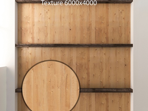  带横梁的木质天花板 183d模型 