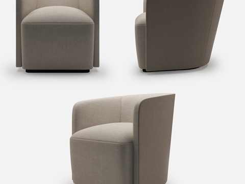  霍利·亨特 Volta 休闲椅3d模型 