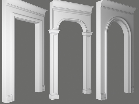  装饰线条_0103d模型 