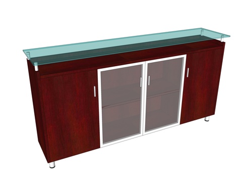 文件柜 办公家具su模型