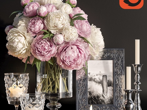  装饰套装163d模型 