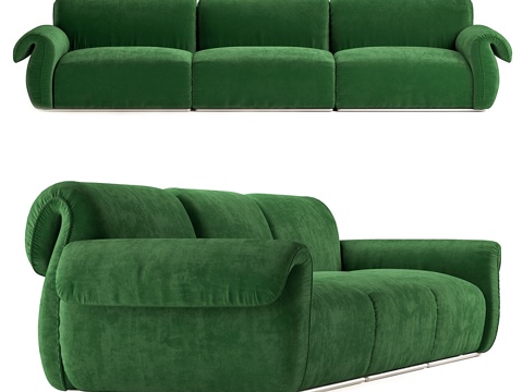  纳图兹 Icon 沙发3d模型 