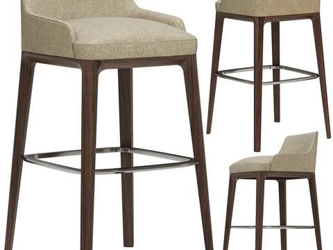  Poliform SOPHIE吧凳3d模型 