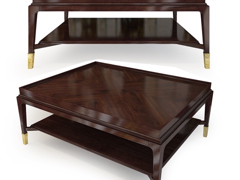  鸡尾酒桌 Bridgeton 鸡尾酒桌。世纪。3d模型 