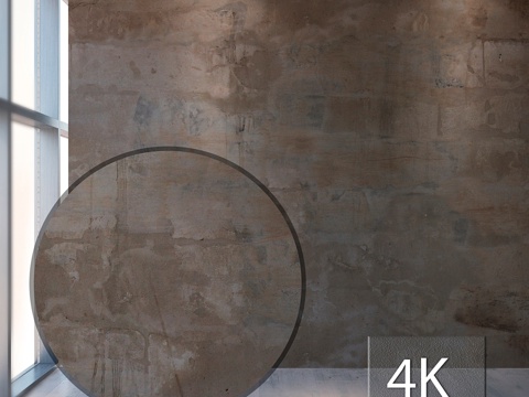  混凝土墙 7893d模型 