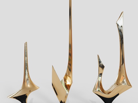  丹尼斯·米切尔雕塑套装33d模型 