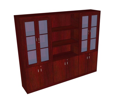 文件柜 办公家具su模型