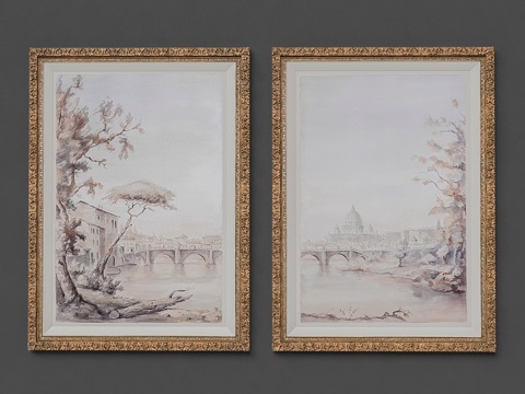  11幅画作套装3d模型 