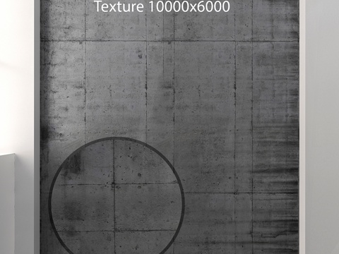  混凝土天花板293d模型 