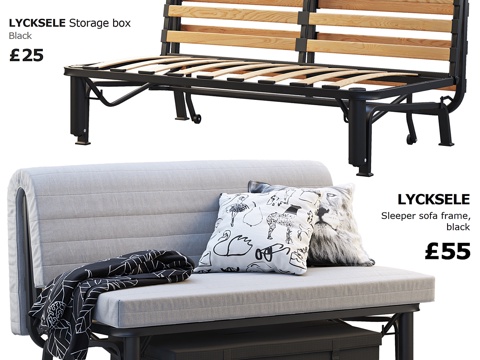  宜家Lycksele 43d模型 