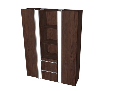 文件柜 办公家具su模型