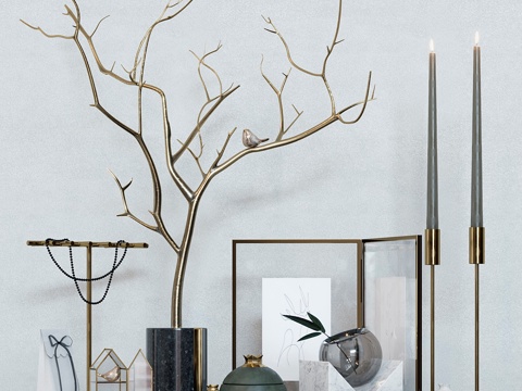  装饰套装C13d模型 