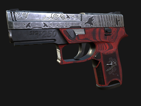  P250鸭子猎人版本13d模型 