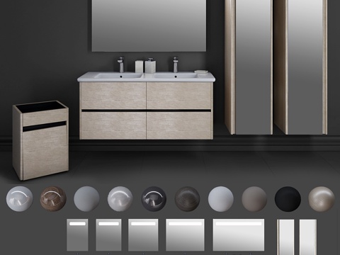  VIVIA Villeroy and Boch_卫浴家具_套3d模型 