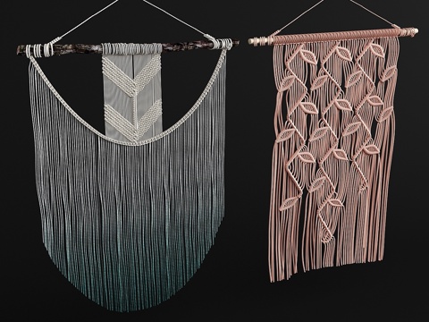  编织工艺 13d模型 