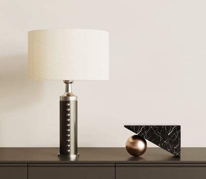  现代意式台灯su模型 