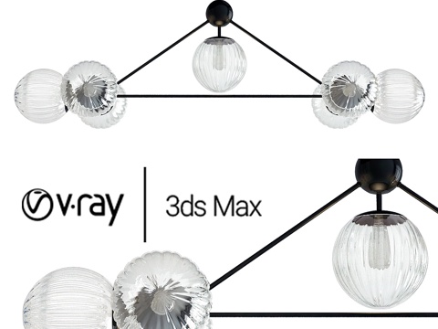  NB LIGHT 17217 吊灯3d模型 