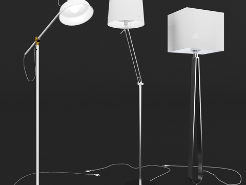  宜家灯具套装13d模型 