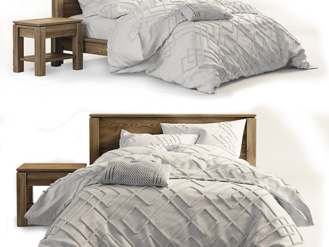  Walker天然床3d模型 