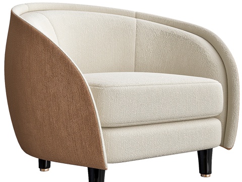  Gubi Revers休闲椅3d模型 