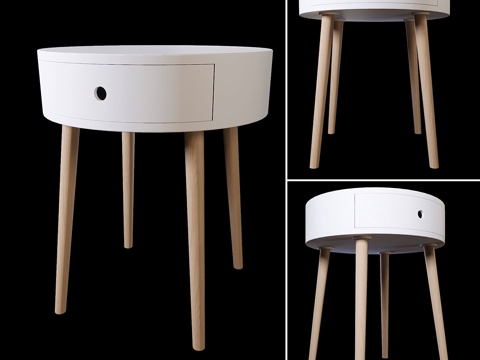  床头柜 LA REDOUTE SELISA3d模型 