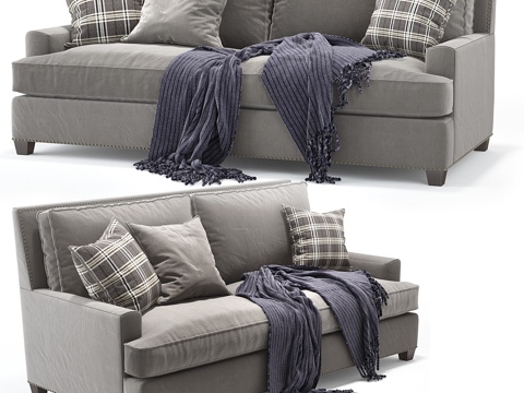  托马斯维尔·博沙发3d模型 