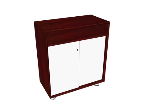  文件柜 办公家具su模型 