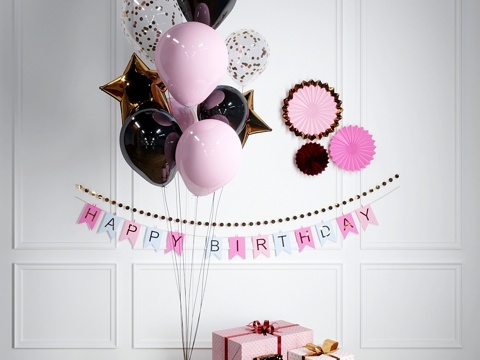  礼品与球类套装3d模型 