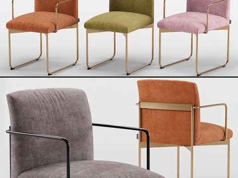  Gala餐椅cs1867 - Calligaris3d模型 