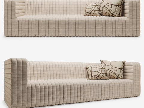  凯莉·韦斯特勒 Loma 沙发3d模型 