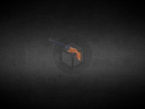  支柱步枪3d模型 