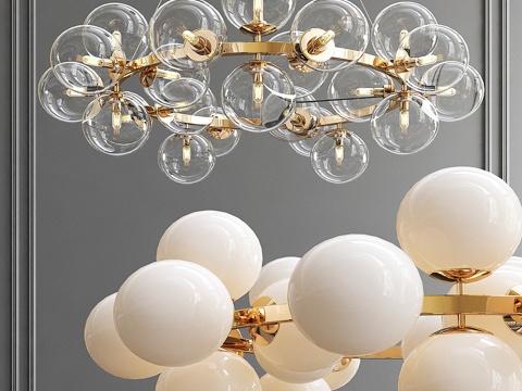  Maytoni MOD548PL-25G 达拉斯3d模型 