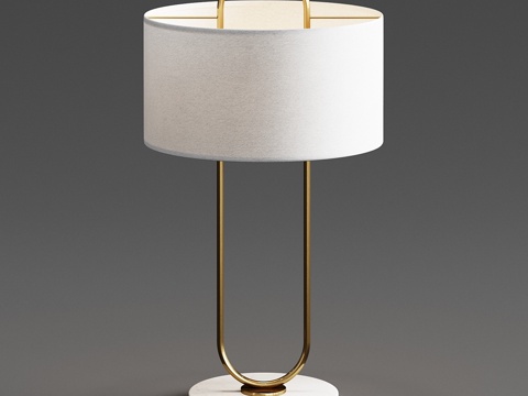  马斯顿台灯3d模型 