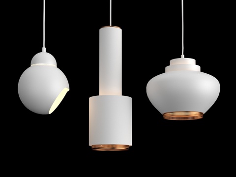  ARTEK A333 A110 A338 吊灯3d模型 