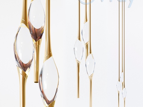  Il Pezzo 12 Round Chandelier3d模型 