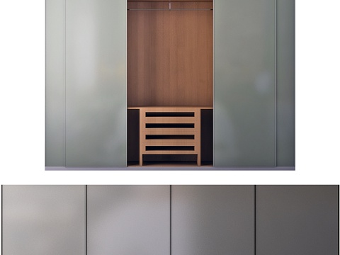  Poliform衣柜3d模型 