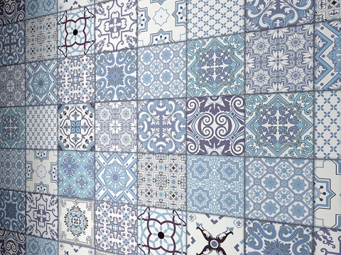  瓷砖套装1703d模型 