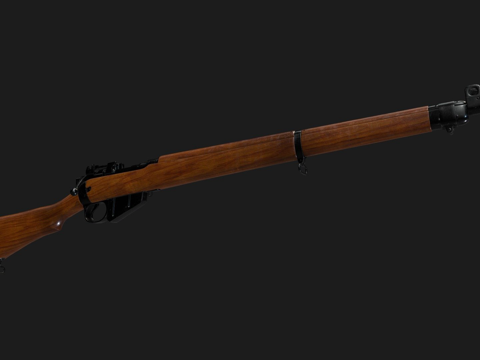  李恩菲尔德No.4 Mk 23d模型 