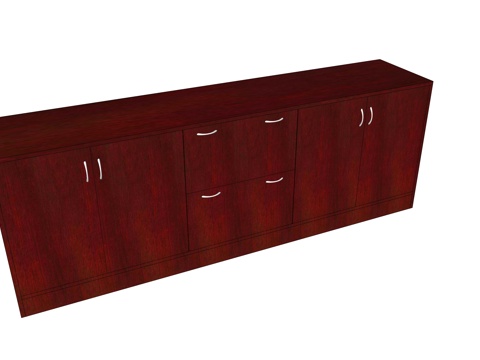 文件柜 办公家具su模型