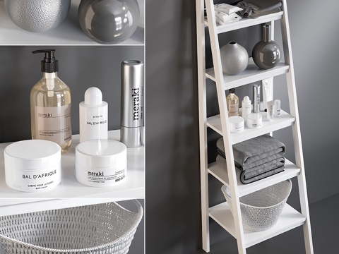  浴室配件 123d模型 