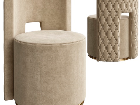  Festino Kare旋转休闲椅3d模型 