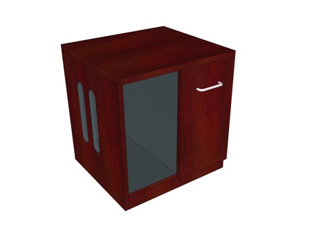  文件柜 办公家具su模型 