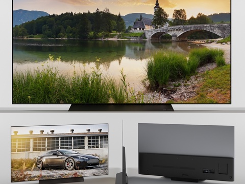  LG OLED电视B83d模型 