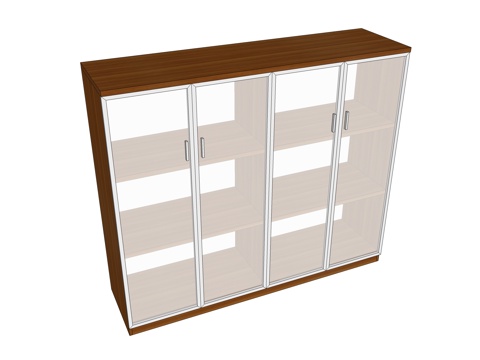 文件柜 办公家具su模型