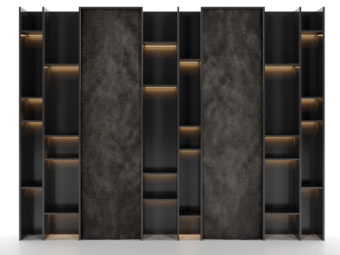  石质层架单元3d模型 