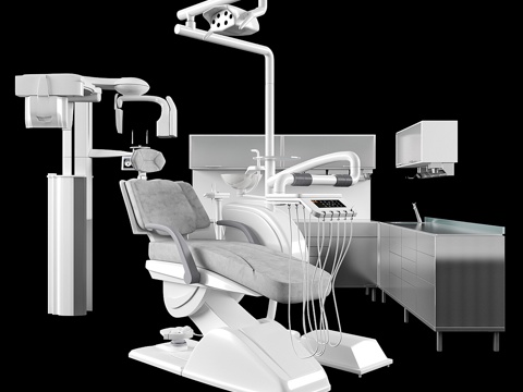  牙科设备3d模型 
