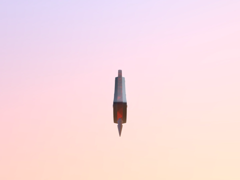  眼镜蛇刀血钻3d模型 