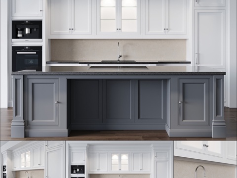  汤姆·豪利厨房设计3d模型 